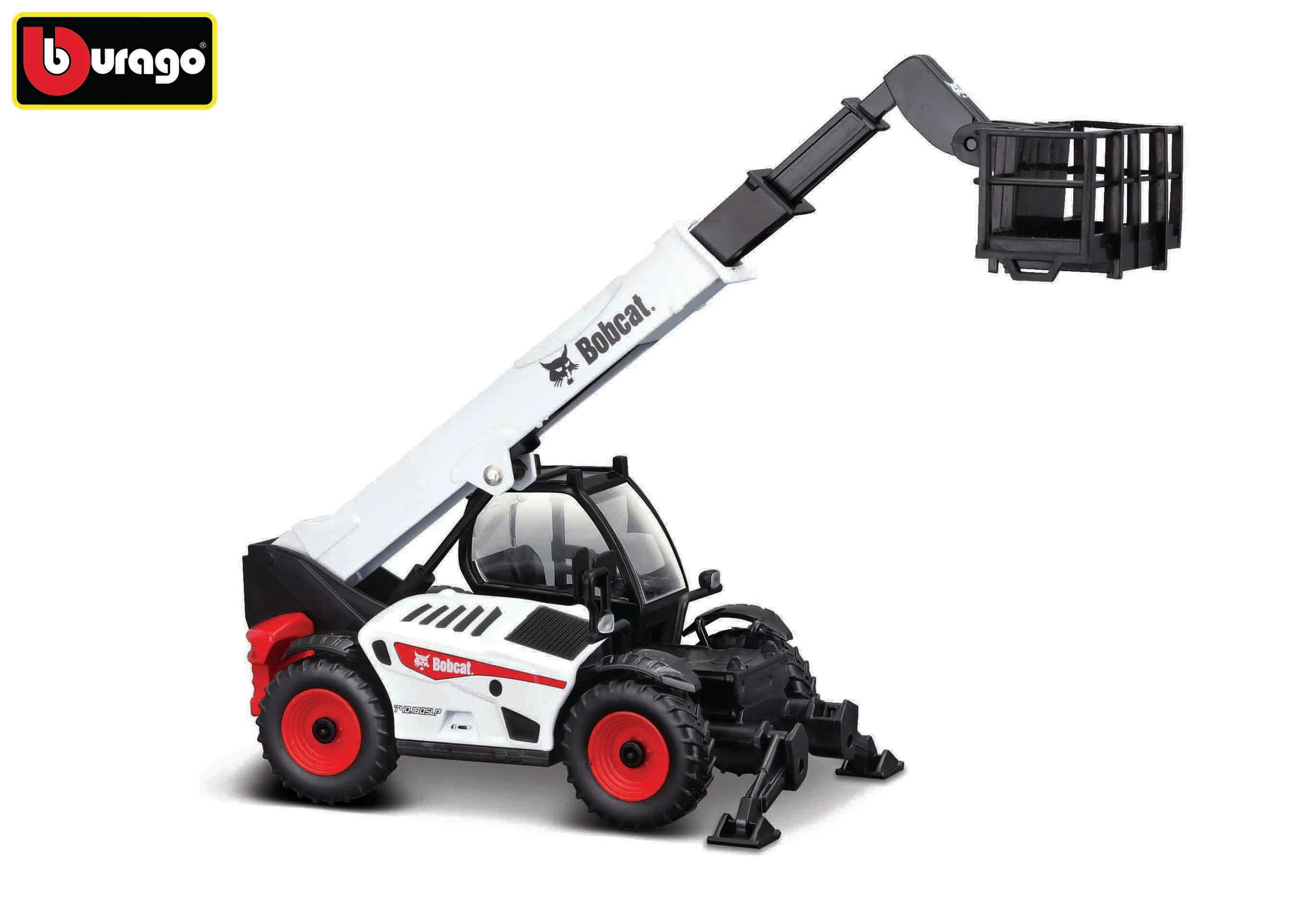 Teleskopický nakladač Bburago 1:50 Bobcat T40.180slp W/man Platform