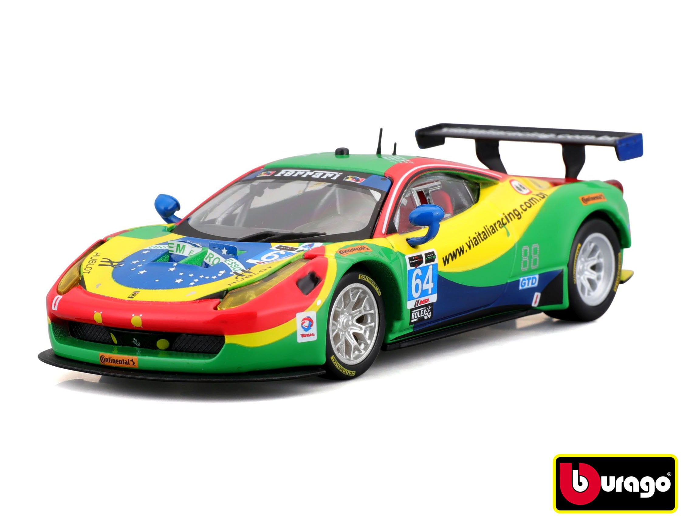 Bburago 1:43 Ferrari Racing 458 Italia Gt3 2015
