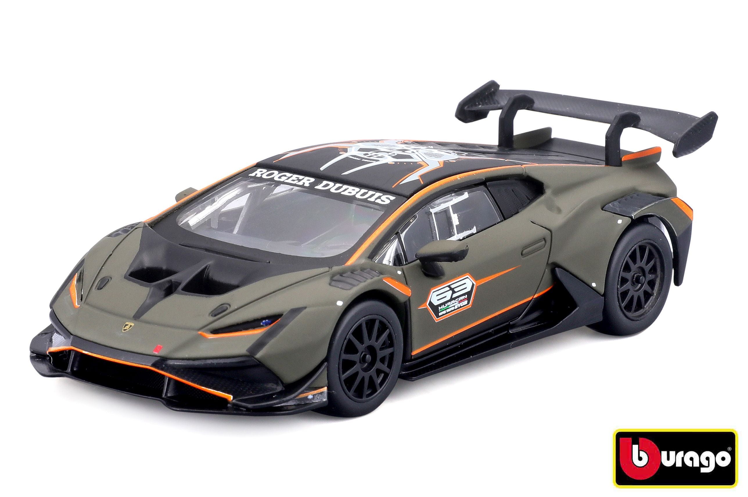 Bburago 1:43 Racing Lamborghini Huracan Super Trofeo Evo2 v dekorativní krabičce