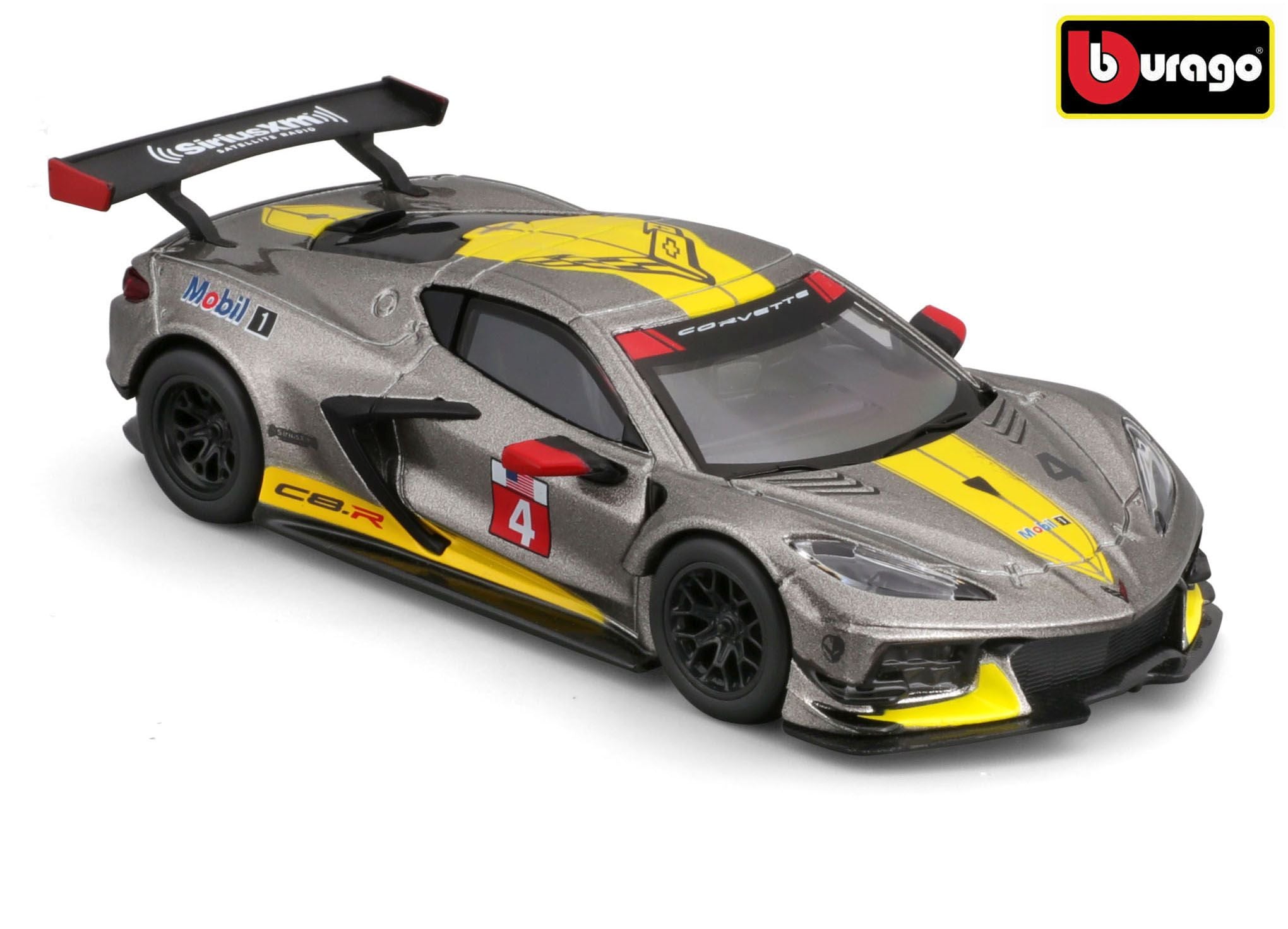 Bburago 1:43 2020 Chevrolet Corvette C8.r