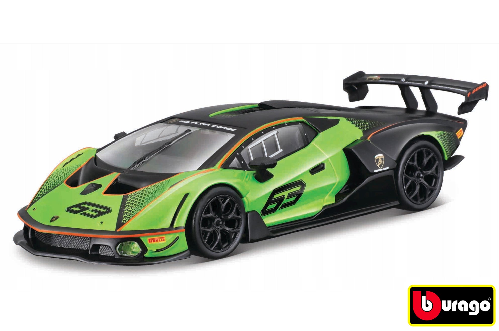 Bburago 1:32 Závod Lamborghini Essenza Scv12