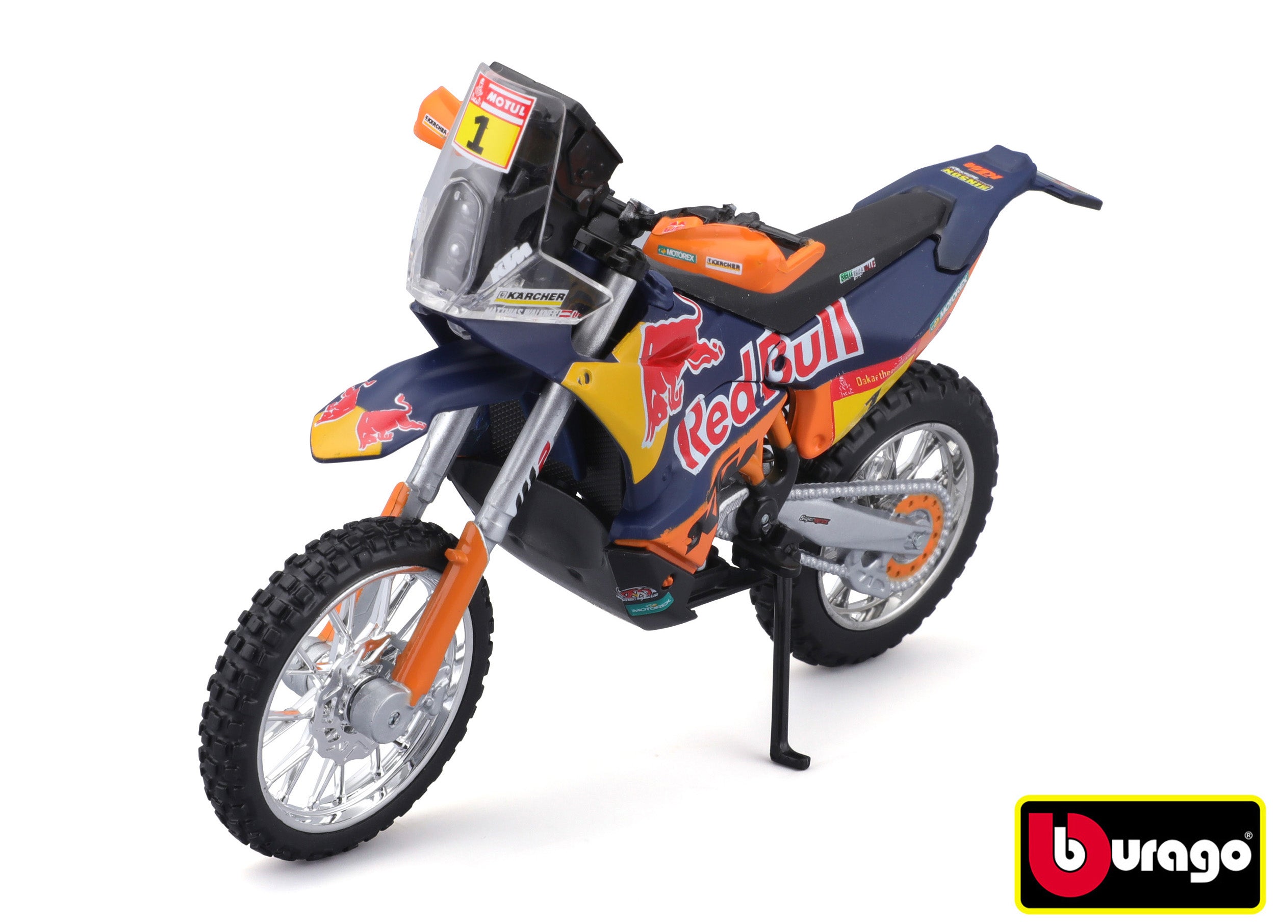 Bburago 1:18 Ciclo Red Bull Ktm Rally Dakar 2019