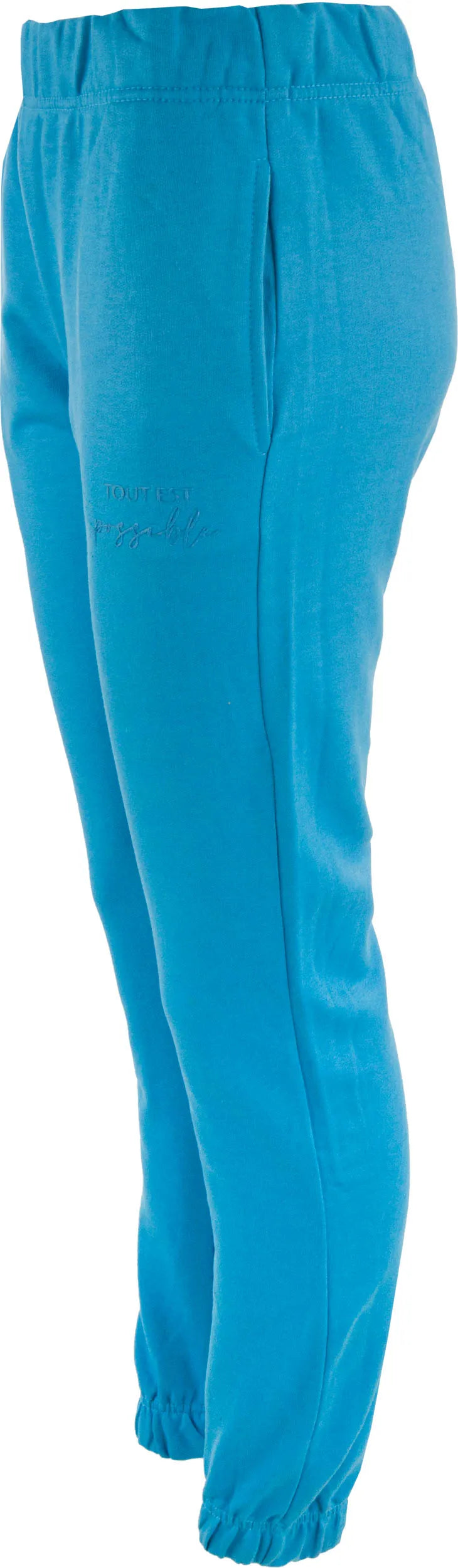 Fato de treino feminino, o representante do povo. diamana ciano azul