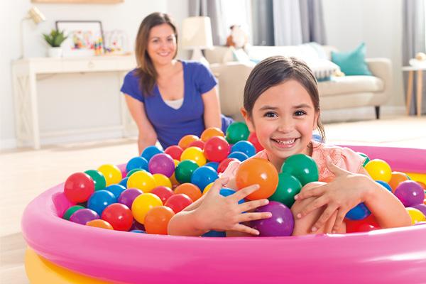 Bolas Divertidas Intex | Ø 8 Cm - 100 Piezas