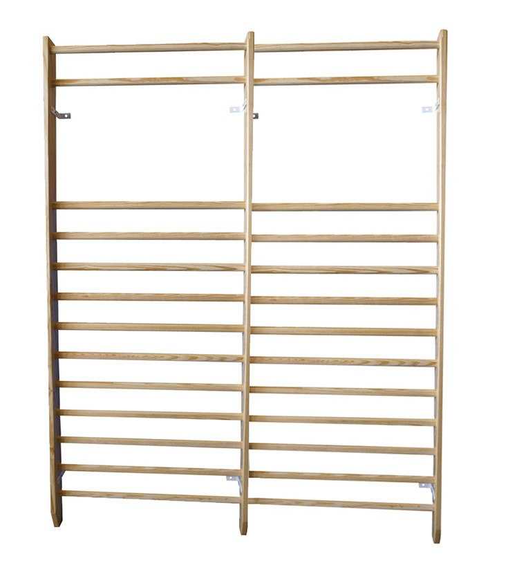 Sbarre a doppia spalliera. Due corpi multicolori