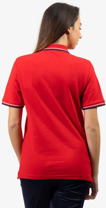Poloshirt Givova Rot-Marineblau Rot