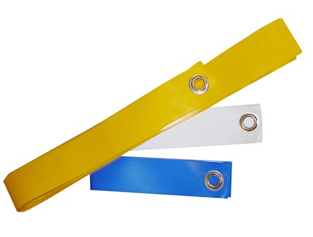 Zestaw pasm ograniczających dla boiska do piłki nożnej plażowej Multicolor