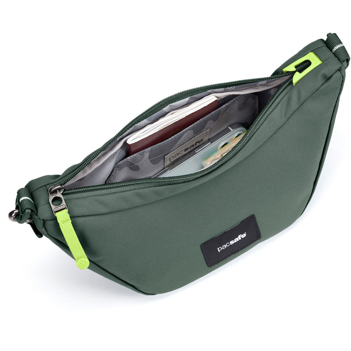 Pacsafe Go Lunar Crossbody Spruce Green