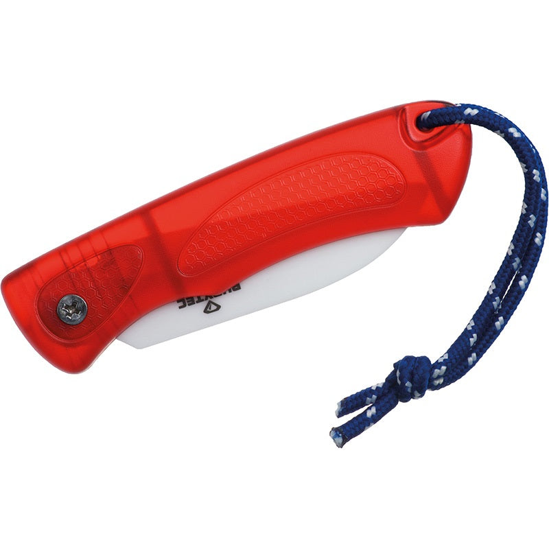 Scian Mini Infhillte Ceirmeach Rubytec Dearg