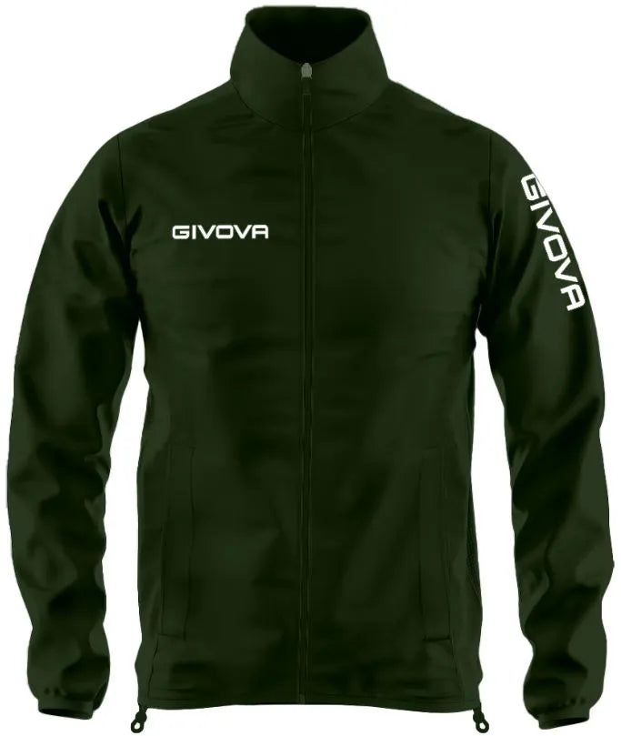 Giacca sportiva Givova Wind Verde Militare 2xl