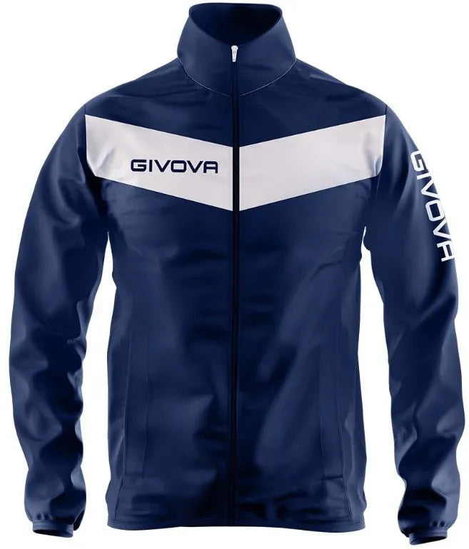 Kurtka sportowa Givova Rain Blue-bianco Blue