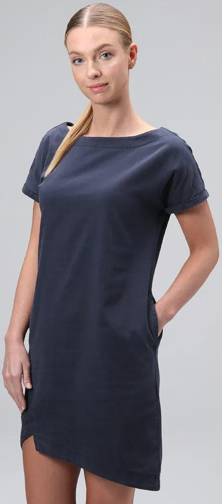 Vestido feminino loap dikla dblu azul 2xl