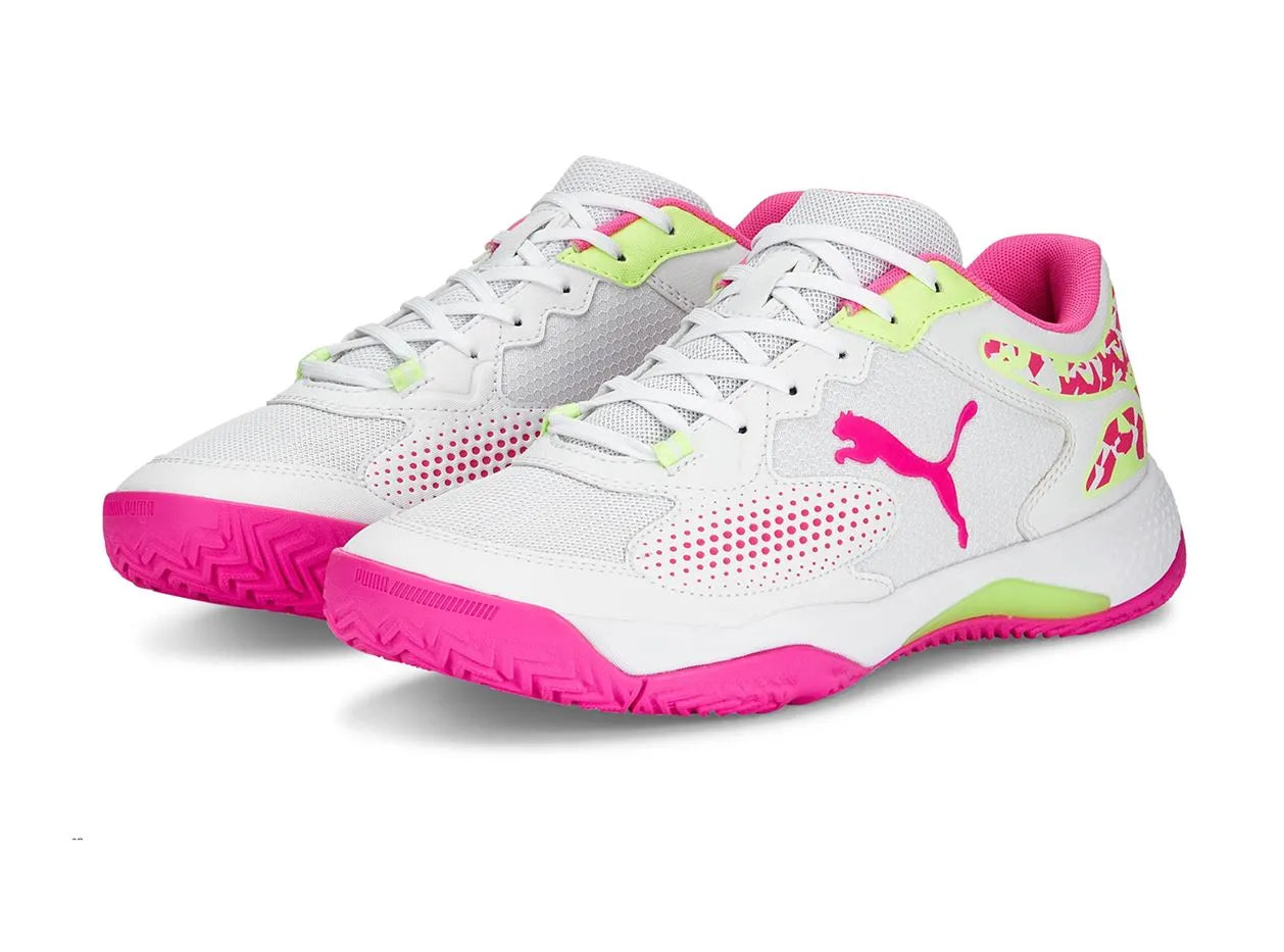 Puma Unisex Solarcourt Rct White-ravish-03 Sko Hvid