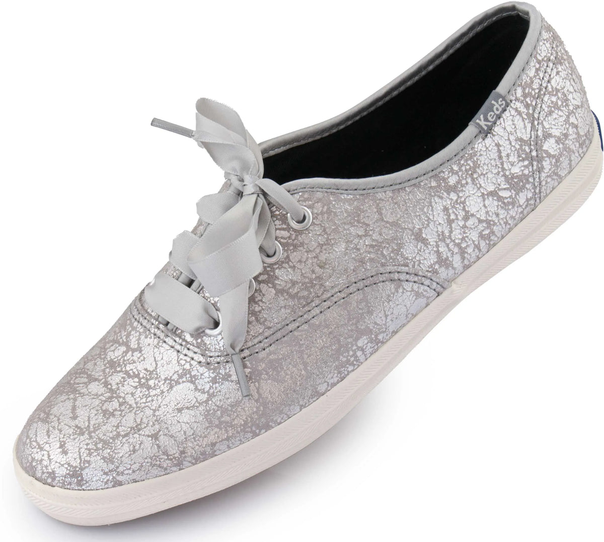 Dámské boty Keds Wms Champion Metallic Silver Silver