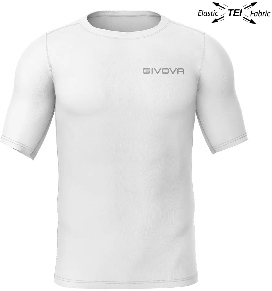 Heren sport-T-shirt givova corpus 2 wit m