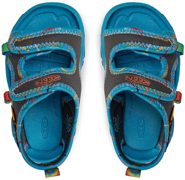 Buty dziecięce Keen Jr Knotch Creek Ot Magnet-tie Dye niebieskie