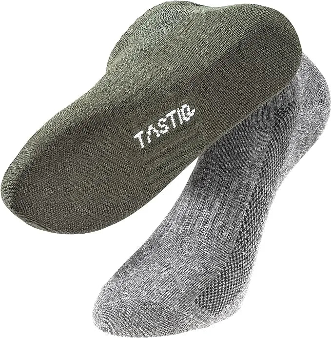 Sokken Tastic 6-pack Giftbox Olijfgrijs Groen 39-42