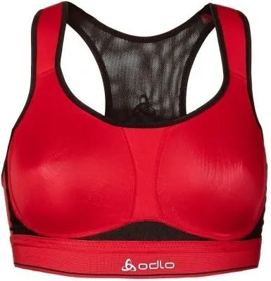 Sutiã Esportivo Feminino Odlo Sport-bh High Ultimate Vermelho/Preto Vermelho