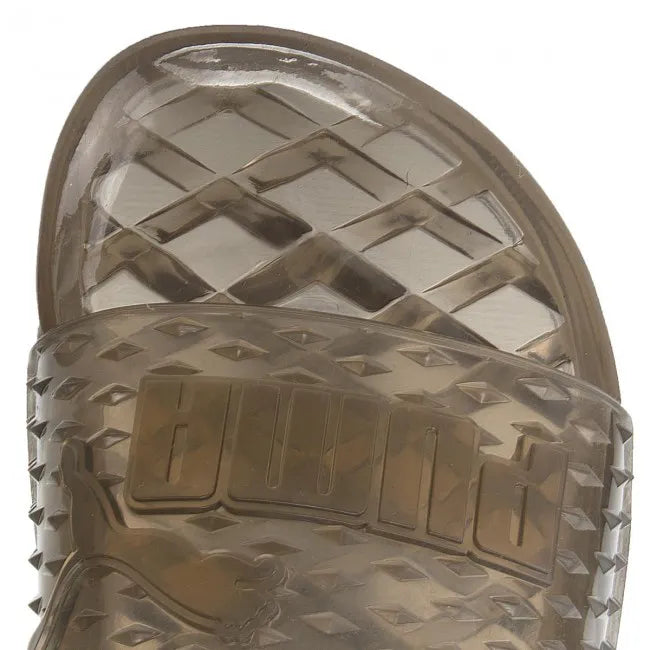 Puma X Fenty Rihanna Jelly Slide Slippers Brown