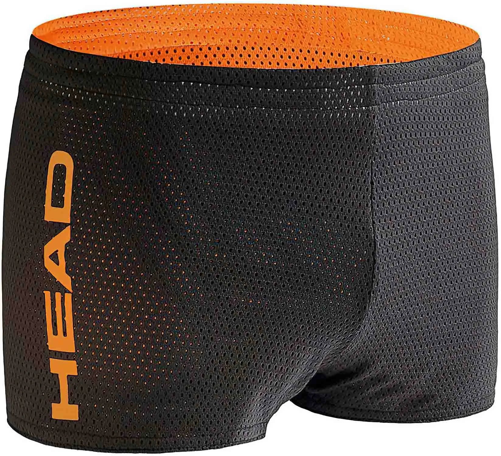 Costum de baie de antrenament pentru bărbați Head Men Double Power Drag Suit Portocaliu