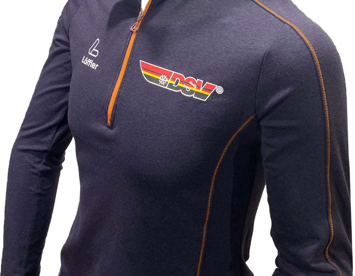 Tricou de ciclism pentru bărbați Löffler pentru bărbați, strat intermediar Transtex Dsv, gri grafit