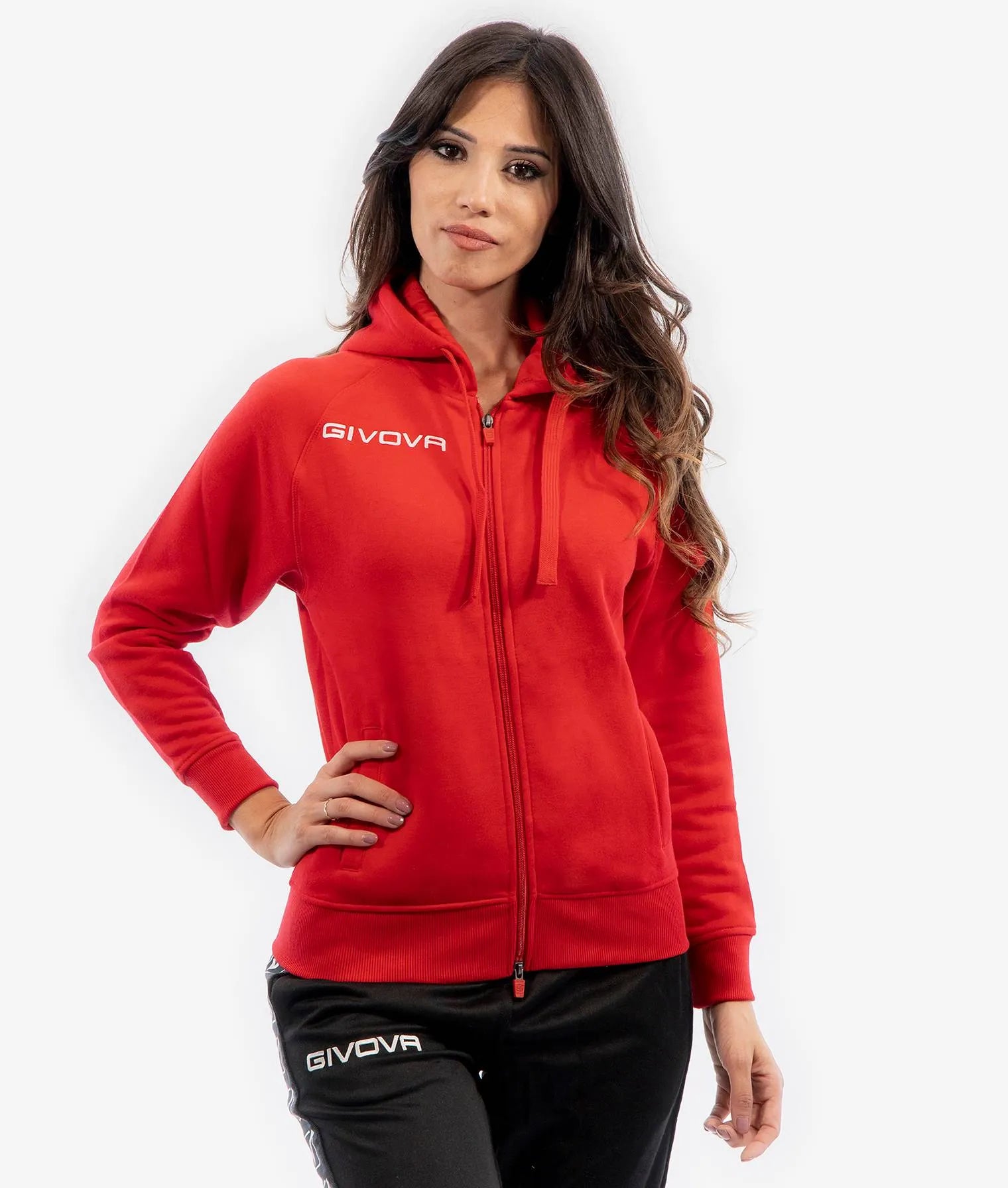 Sports Sweatshirt Givova King Red