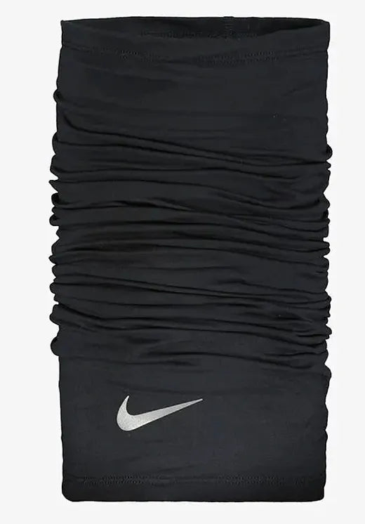 Ocieplacz na szyję Nike Dri-Fit Wrap 2.0 czarno-srebrny czarny