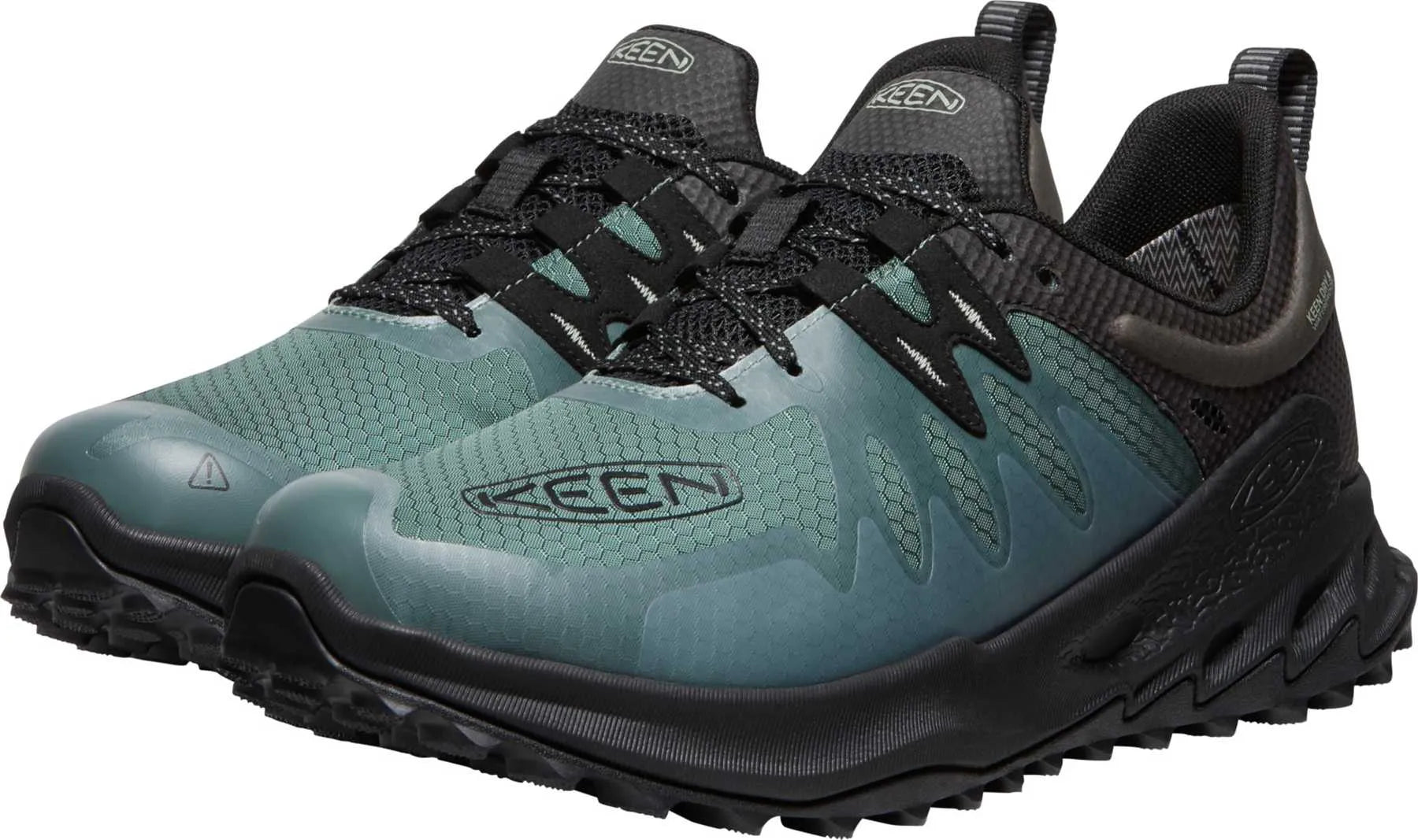 Men's Shoes Keen Men Zionic Wp Dark Forest/black Black