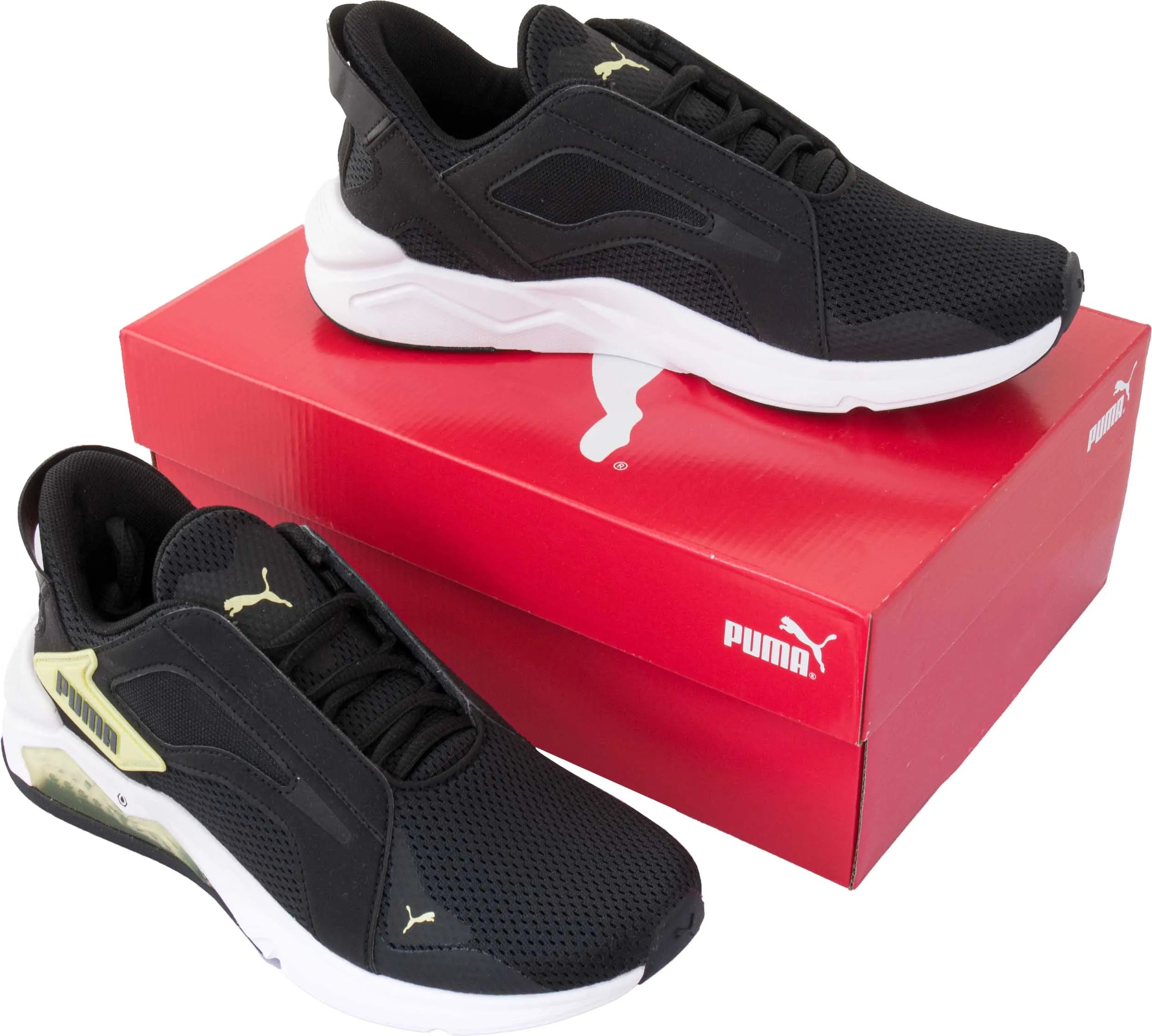 Dameshardloopschoenen puma lqdcell method zwart 38.5