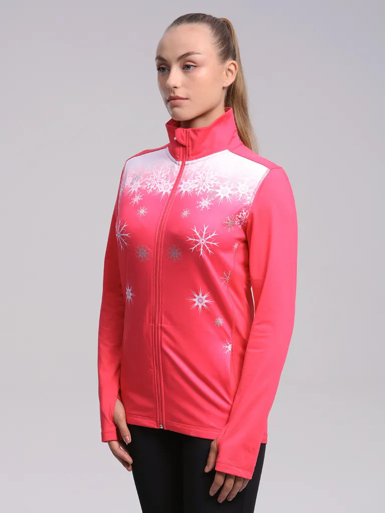 Damen-Sweatshirt Loap Paneta Rot