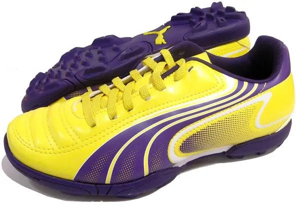 Puma V6.11 Tarfy Junior fodboldstøvler Gul