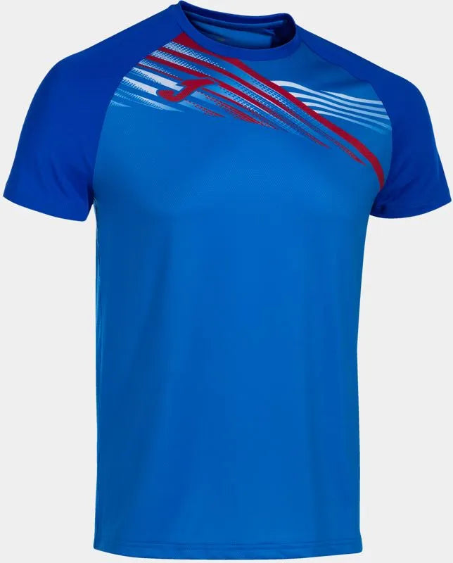 Camiseta esportiva masculina joma elite x azul royal m