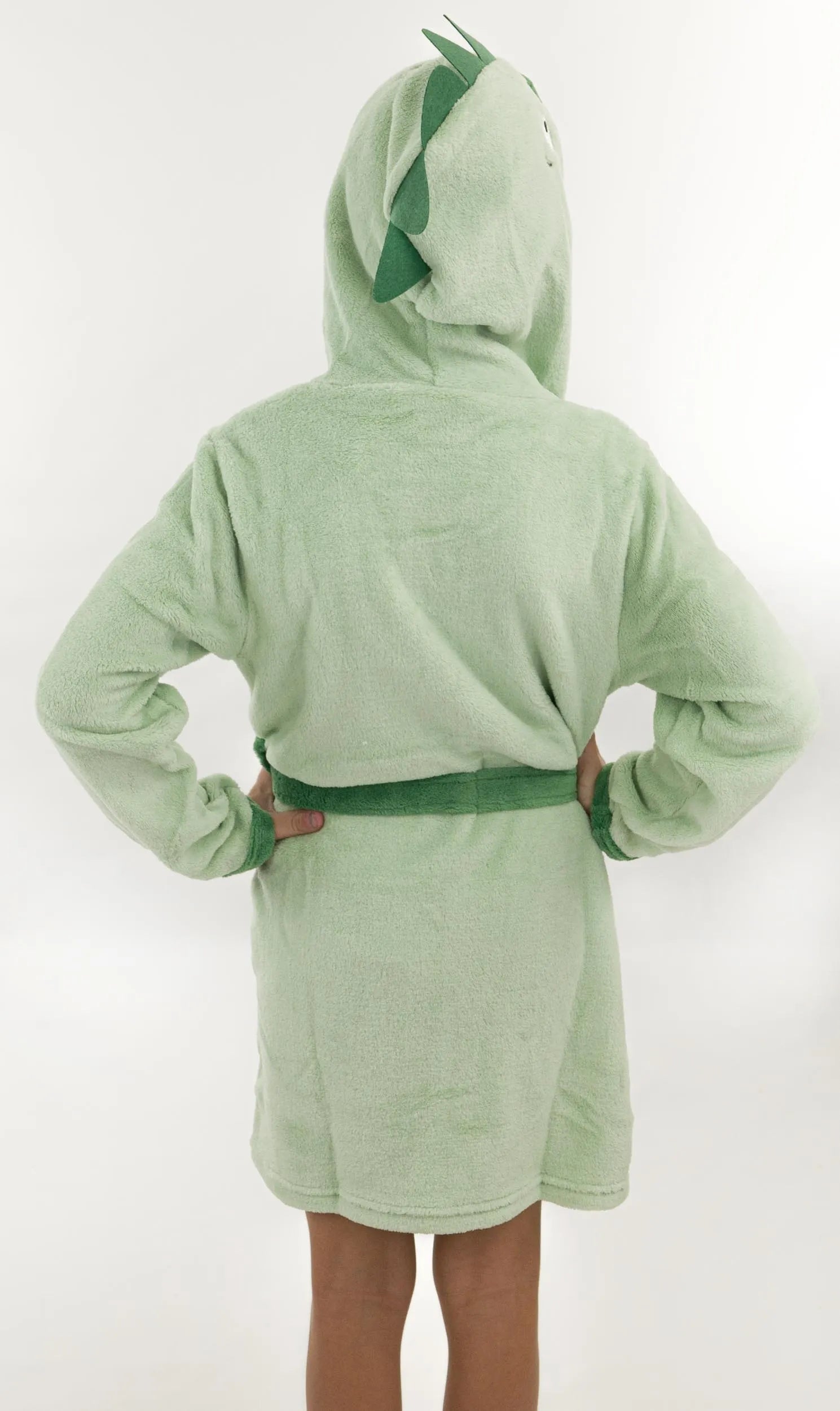 Children's Bathrobes Crocodile Green