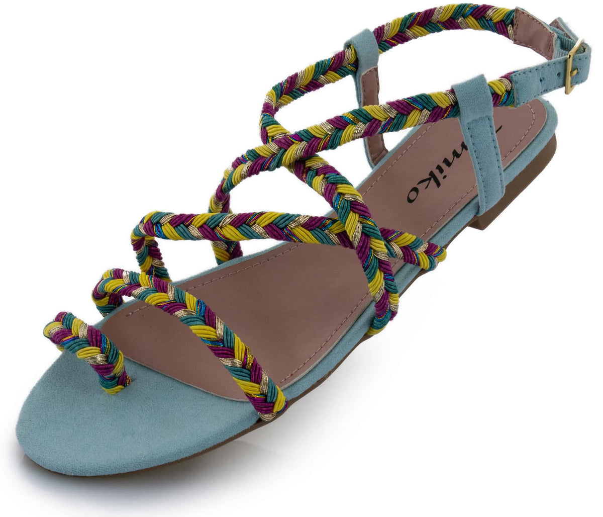 Dameszomerschoenen Tamiko Blauw