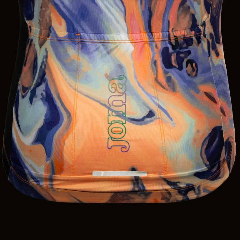 Radtrikot Joma Crono Cycling Lila Schwarz Fia L