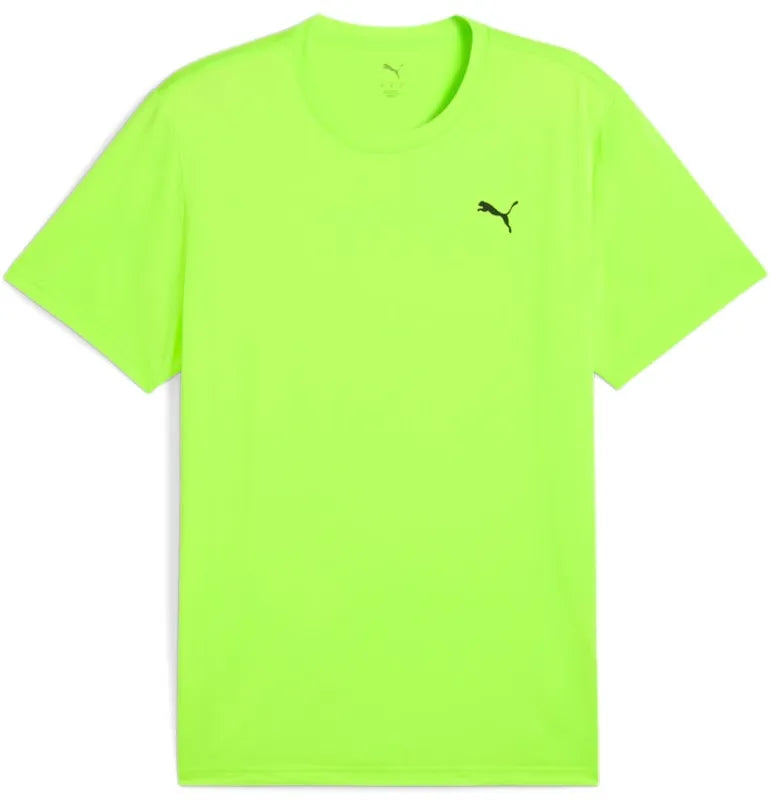 Heren puma ess solid cat tee fluo groen 2xl