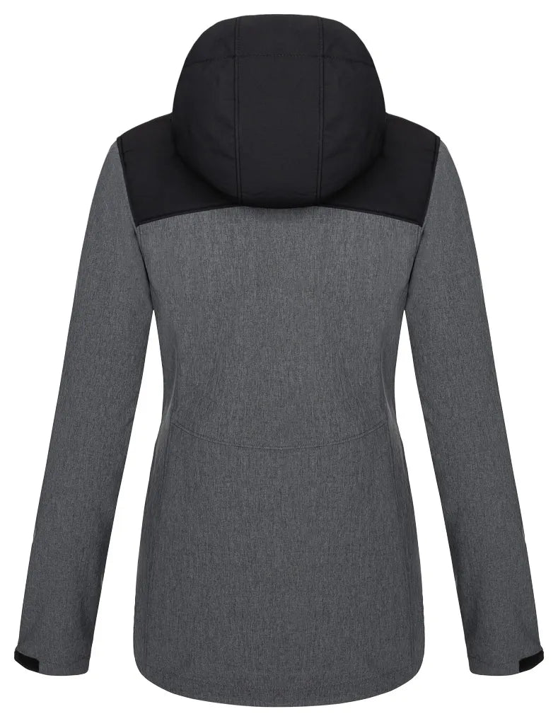 Softshell damesjack Loap Luka zwart