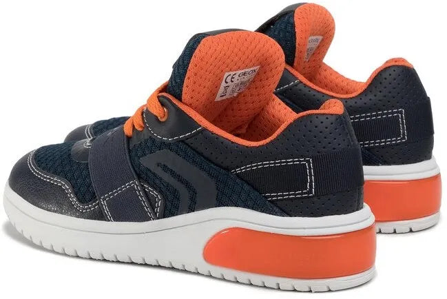 Chaussures Enfant Geox Jr Xled Sneaker Bleu Foncé