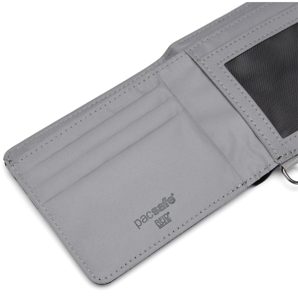 Pacsafe Rfidsafe Bifold Wallet Jet Black
