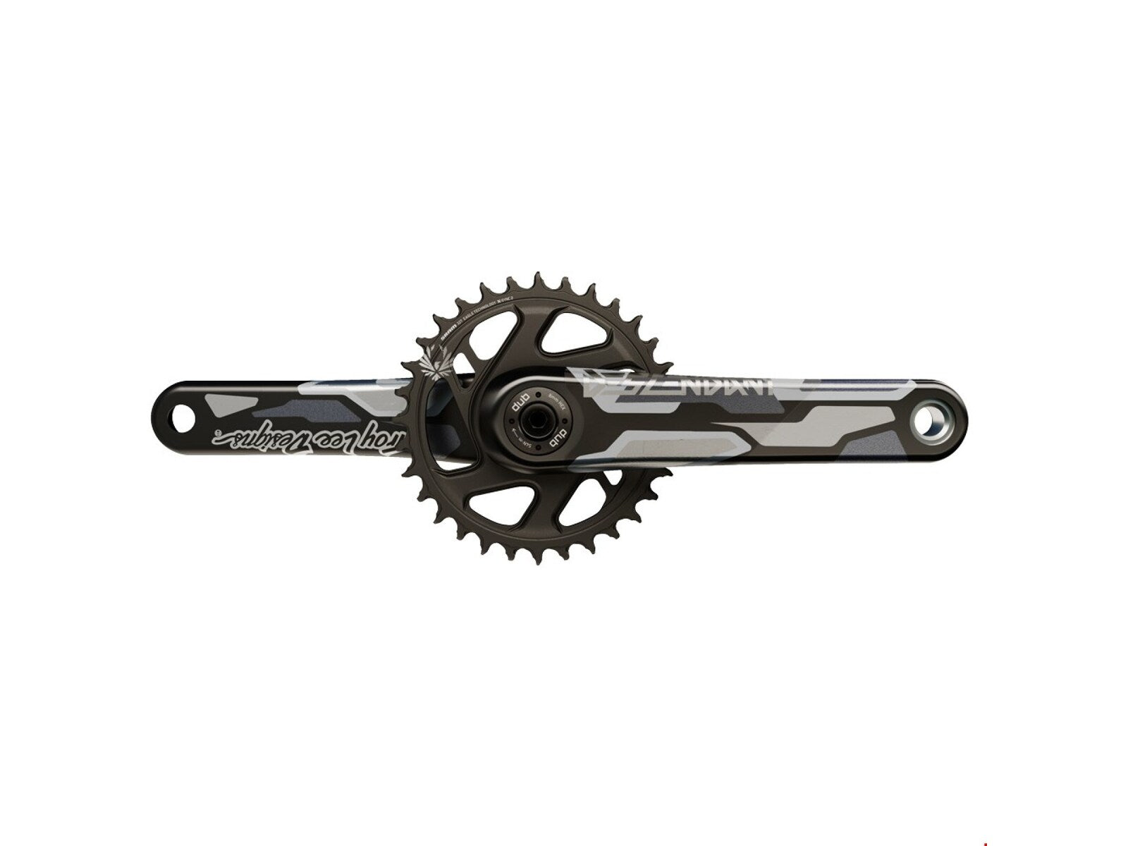 Truvativ Crankset Descendant Eagle Dub Colab Troy Lee Designs Black