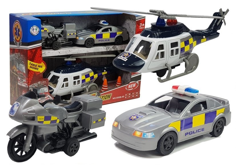 Set di polizia con luci e suoni