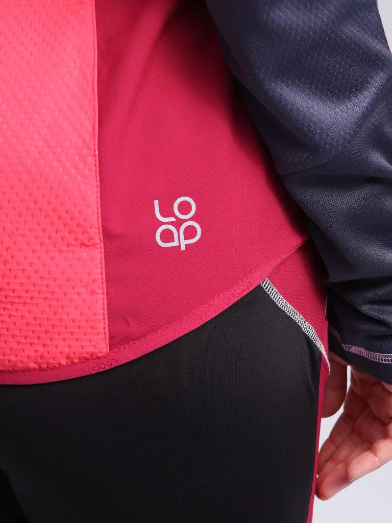 Colete esportivo feminino loap uravena rosa m
