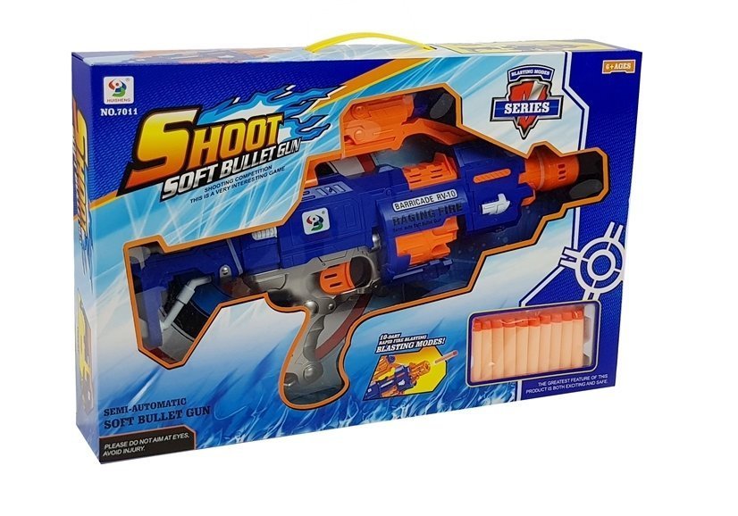 Foam Bullet Rifle With Rotary Target 45 Cm
