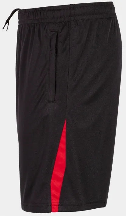 Joma kampioenschap vii zwart-rood korte broek zwart/rood xs