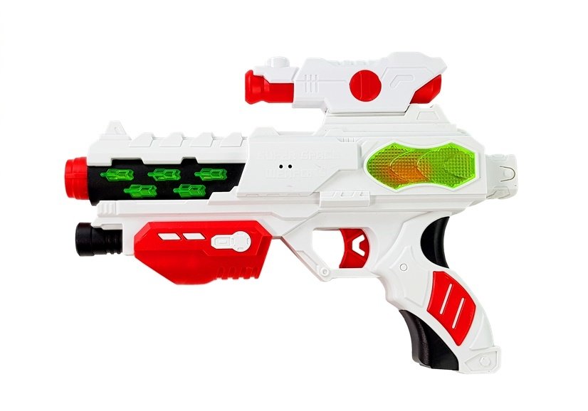 Space Laser Gun With Sword And Mask