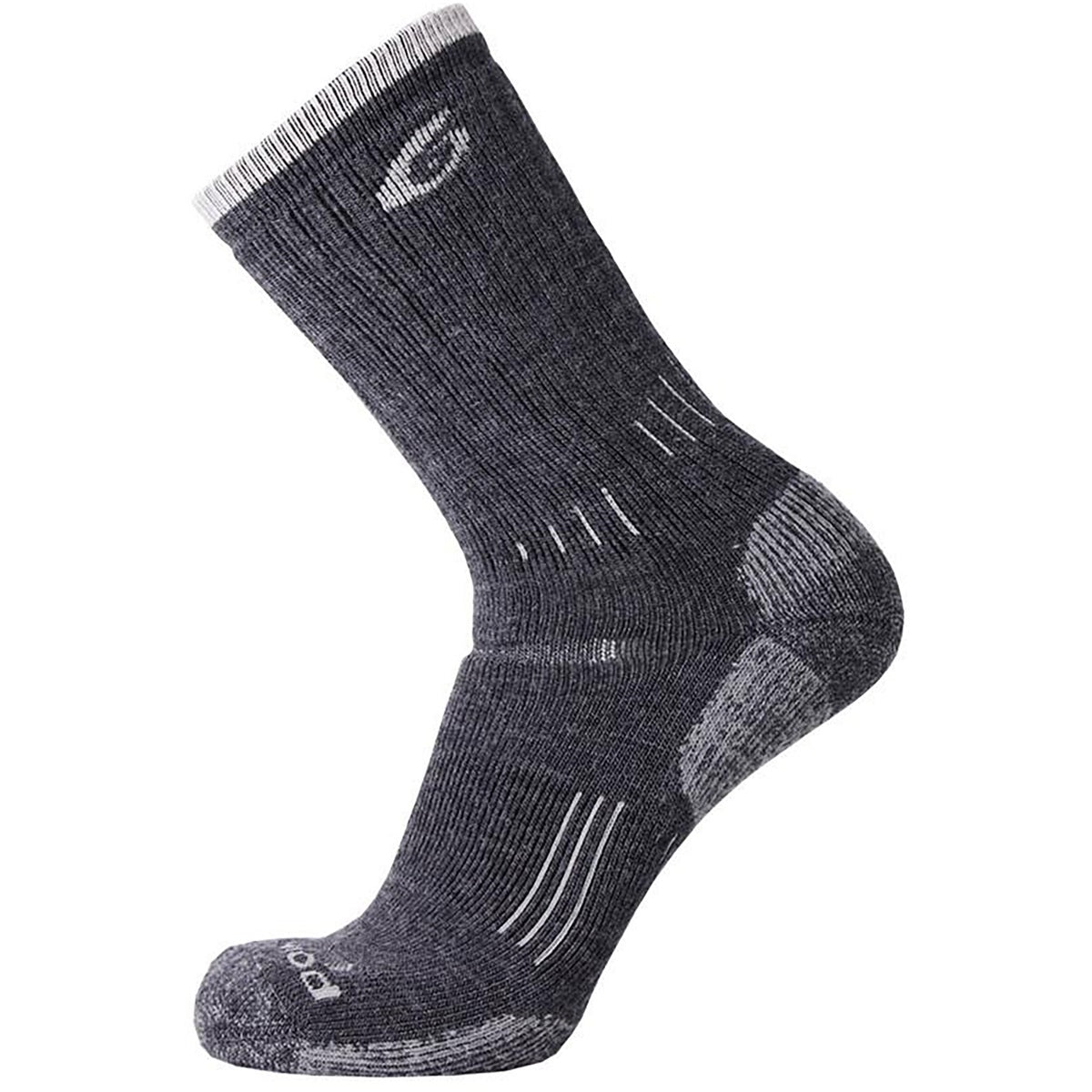 Point6 Trekking Heavy Crew Gray