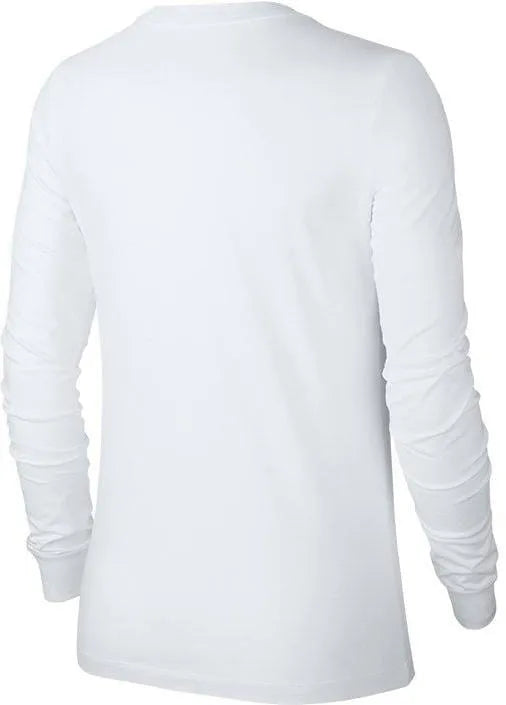 T-shirt Nike Essential Icon Futura blanc pour femme xs