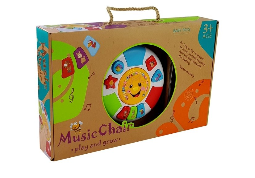 Mesa Educacional Para Bebê Colorida Com Sons