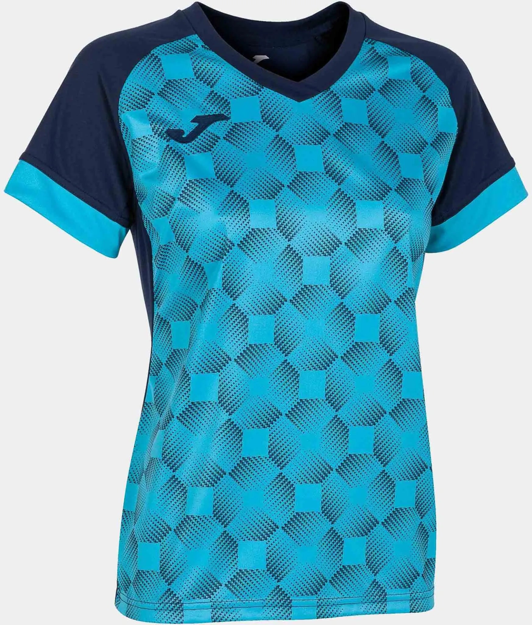 Camiseta feminina joma supernova iii fluor turquesa xs