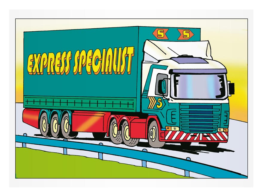 Omaľovánky MFP Trucks